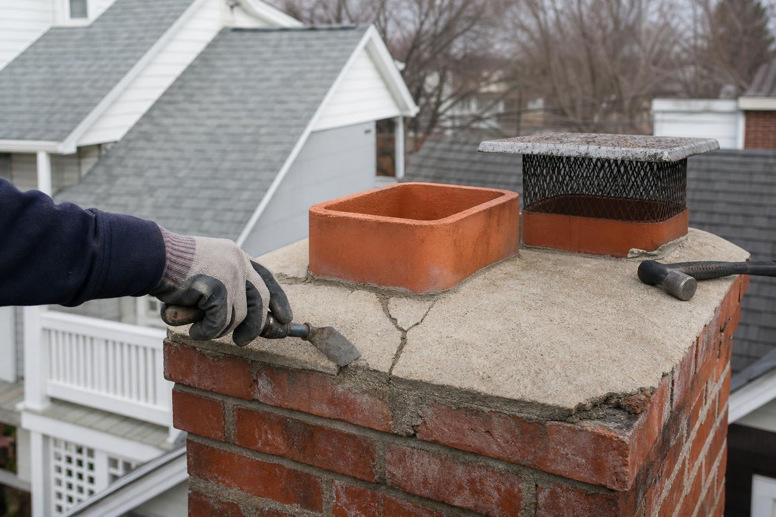 Chimney Cap Installation